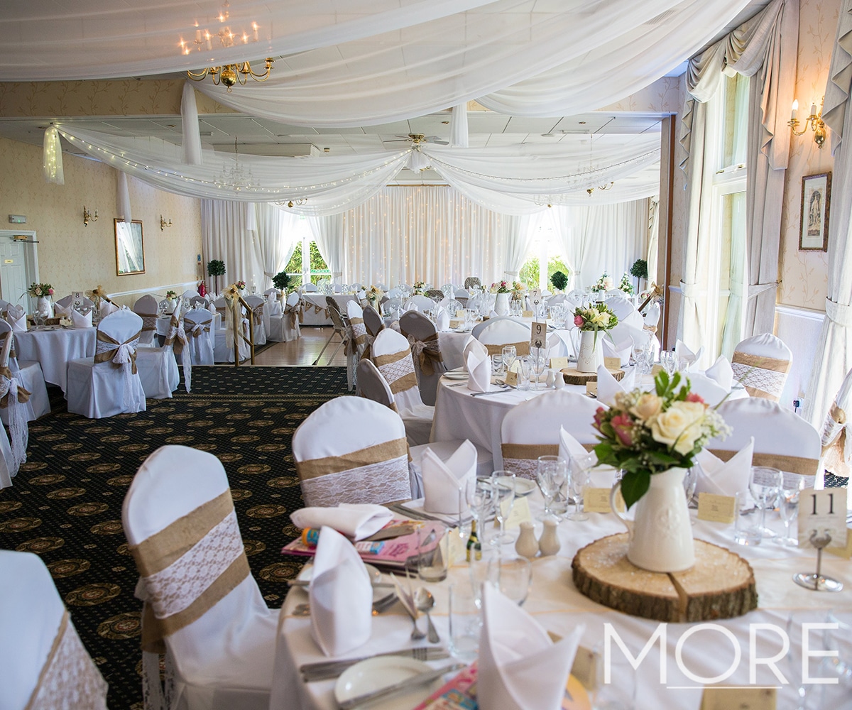 Rutland Hall Hotel Wedding Décor Package 2 in the Edith Weston Suite