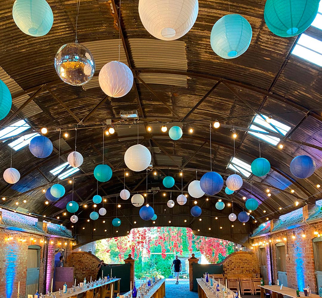 Crayke Manor wedding decor