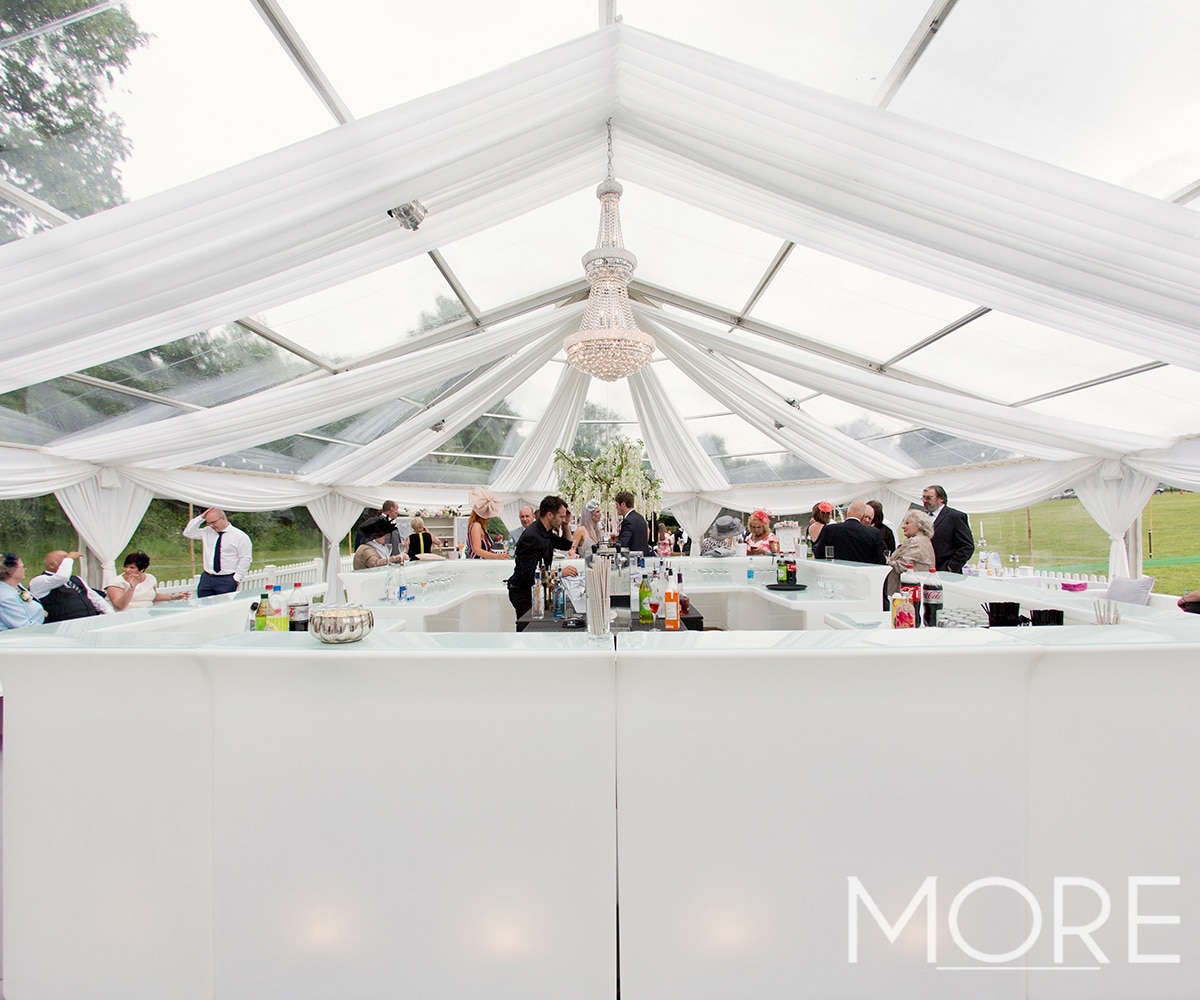 Marquee Wedding White Ceiling Drapes